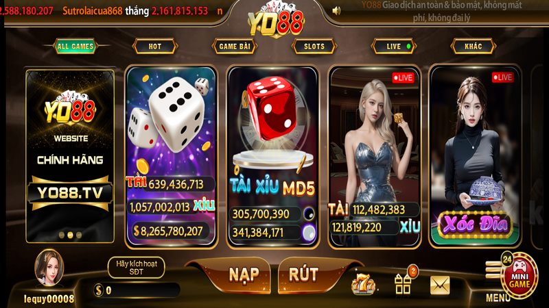 Các Trò Chơi Jackpot Hay Nhất Để Chơi Trên Yo88: Bí Quyết Chiến Thắng